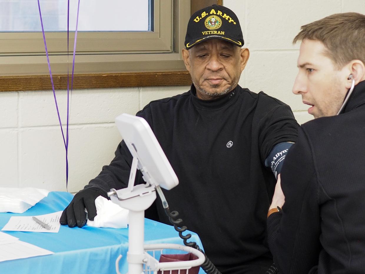 Blood pressure screenings