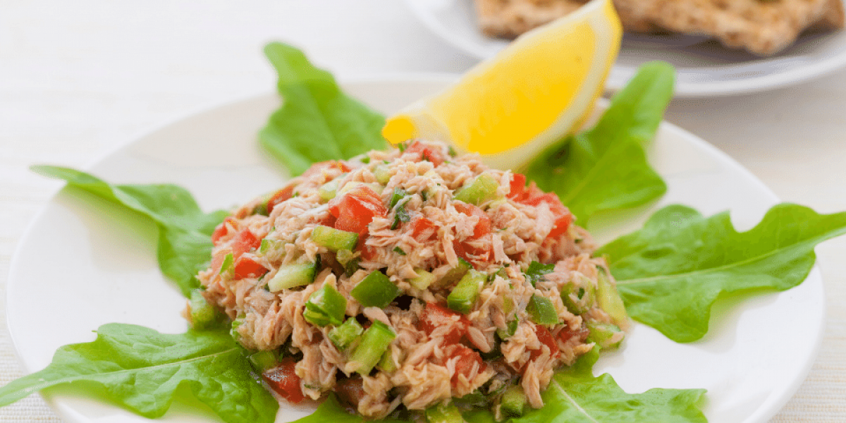 Tuna Salad with Mixed Veggies