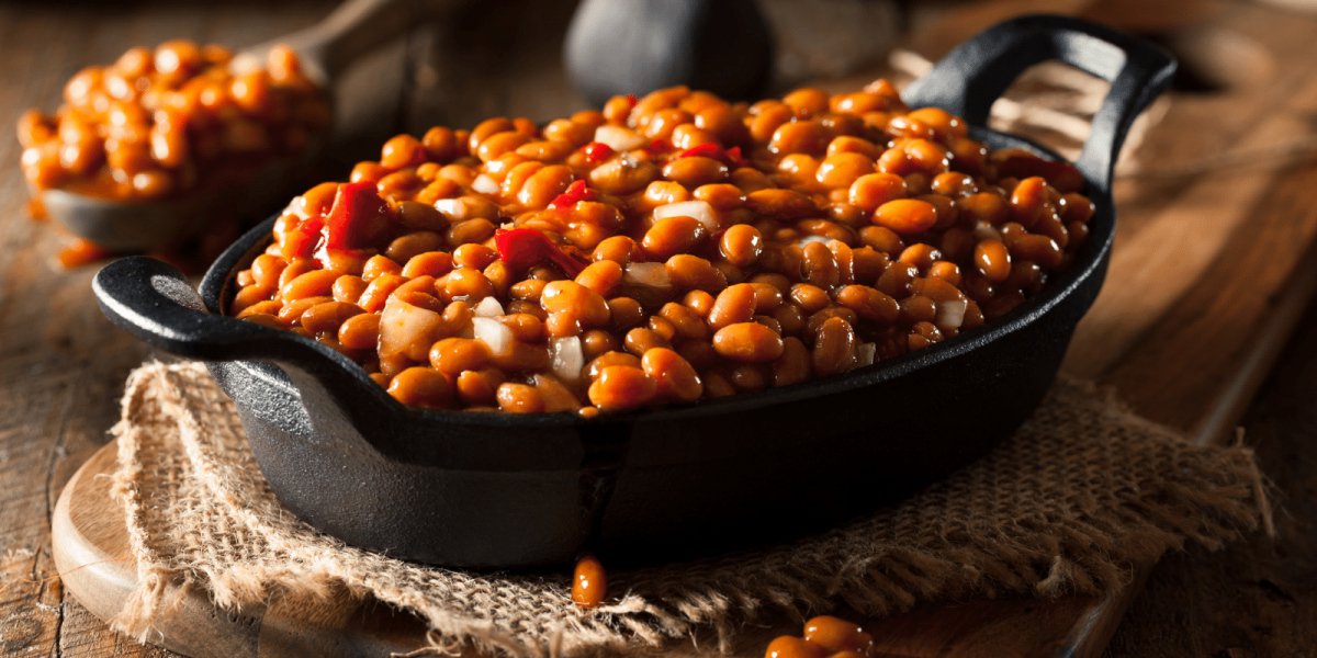 three bean baked beans