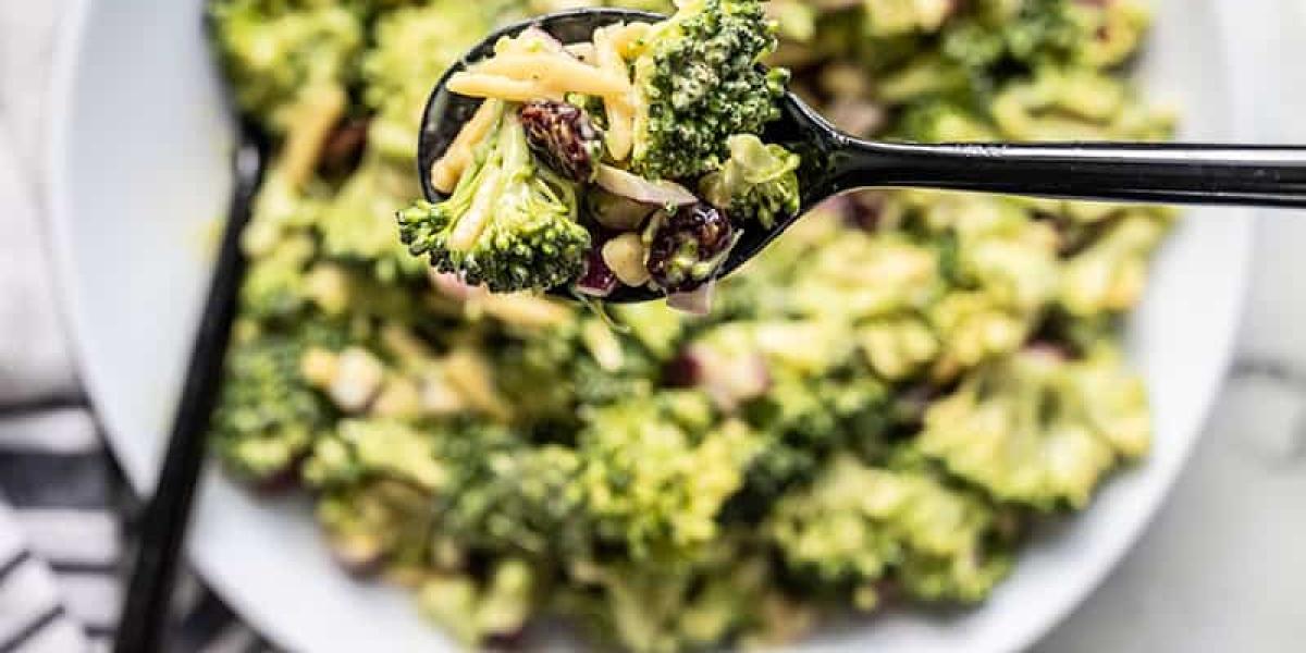 Broccoli Salad with Honey Mustard Dressing