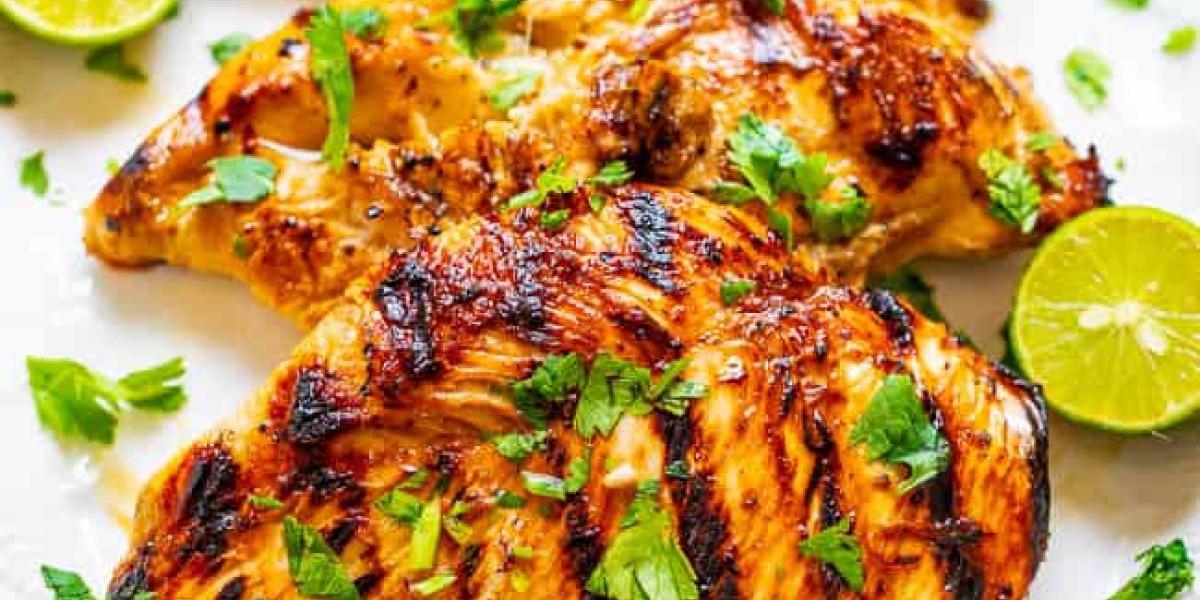 chicken breast lime cilantro honey garlic