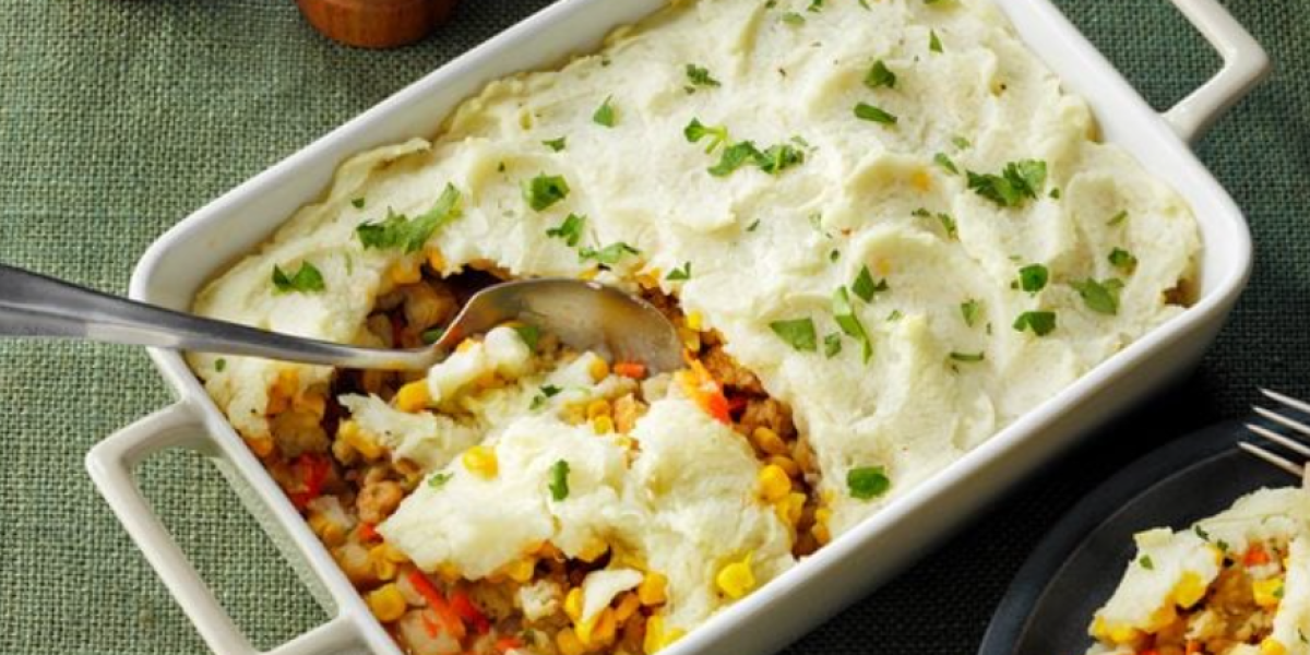 Turkey Dinner Shepherd’s Pie