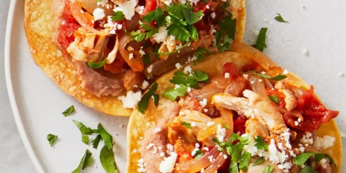 Chicken Tinga Tostadas