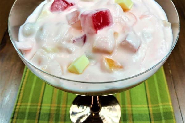 fruit cocktail fruit cream condensed milk 