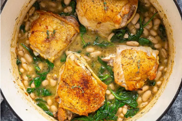 Chicken and White Bean Skillet