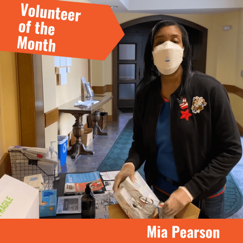 Beyond Hunger Volunteer of the Month Mia Pearson