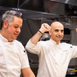 Chef Rafat Alzein and his Sous Chef