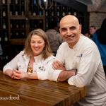 Beyond Hunger CEO Michele Zurakowski and Chef Rafat Alzein